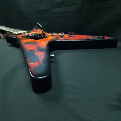 Dean Dime O Flame ML Dimebag Darrell Signature Floyd Rose Seymour Duncan Pantera Damge Plan guitar image 10