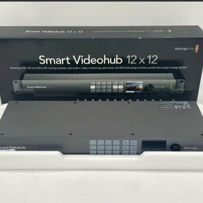 Blackmagic Design Smart Video Hub 12 x 12 SD, HD and Ultra HD 6G-SDI router image 1