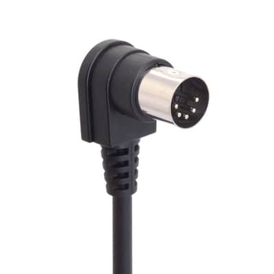 MIDI Din Extension Cable, MIDI 5-Pin DIN 90 Degree Angle Male Plug to Female Socket Audio MIDI/at Adapter Cable for MIDI Keyboard Synthesizer, Organ, Electric Piano, MIDI Guitar (1.5 Meter/5 FT) image 5