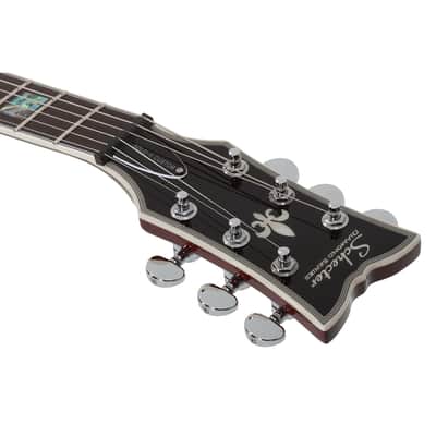 Schecter Solo-II Custom Electric Guitar - Ebony Fingerboard, Gloss Natural image 15