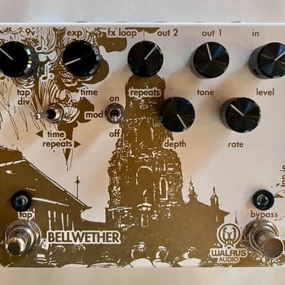 Walrus Audio Bellwether Analog Delay V1 Limited Edition - Rogue 2015 - Pearl / Gold image 1