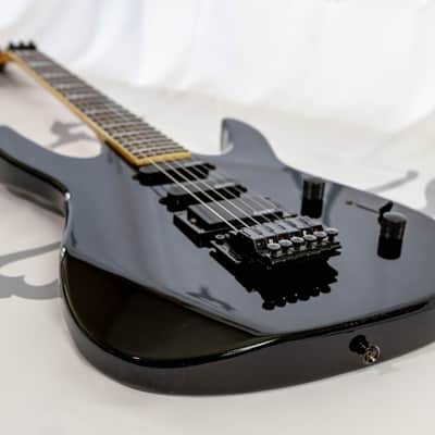 Daion Performer HSS Super Strat late 1980s - Black image 14