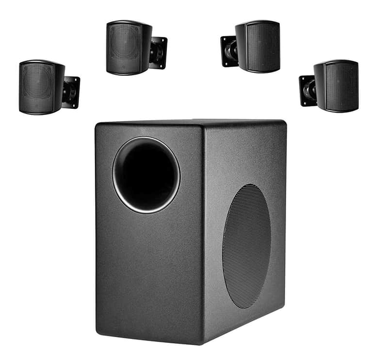 JBL C50PACK Commercial Subwoofer+(4) Satellite Speakers For Restaurant/Bar/Cafe image 1