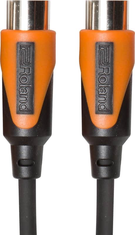 Roland Black Series MIDI Cable, 10ft / 3m - RMIDI-B10 image 1