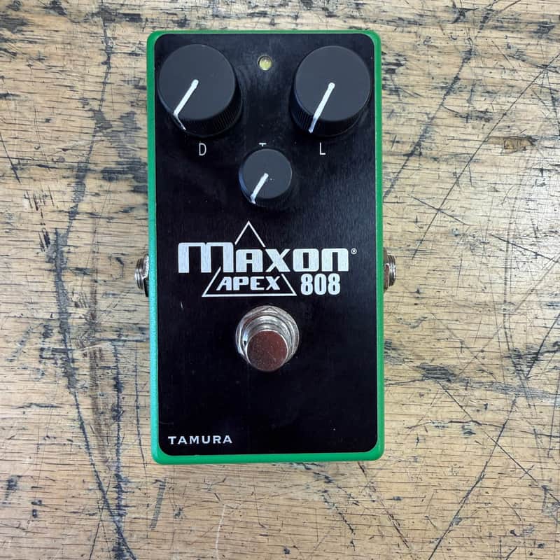 Used Maxon Apex 808 Overdrive Guitar Pedal Made in Japan image 1
