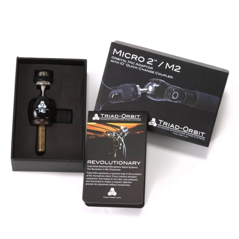 Triad-Orbit M2 Short-Stem Orbital Mic Adapter image 1