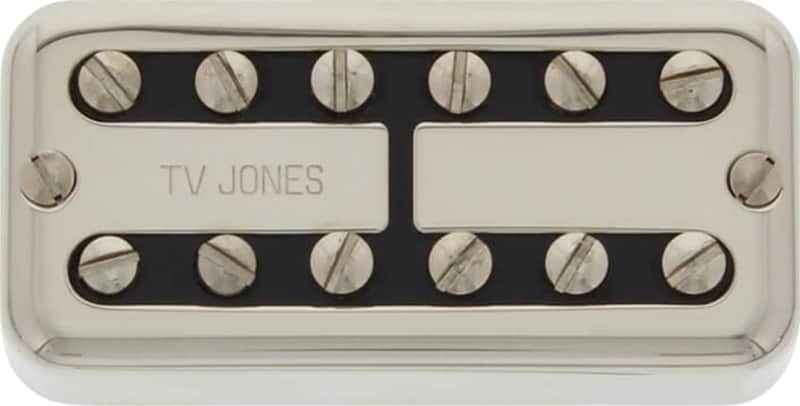 TV Jones TV Classic Humbucker Bridge Pickup, Universal Mount, Nickel image 1