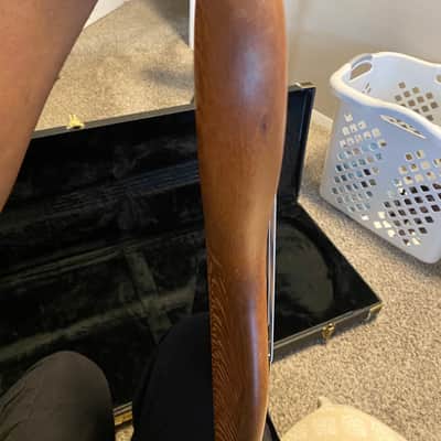 Tobias 5 String Tiger Wood Bass 1994 - Natural with Original Case! image 12