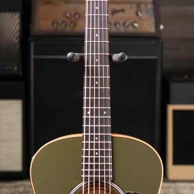 Taylor GS Mini-e Special Edition Acoustic/Electric Guitar - Olive with GS Mini Bag image 4