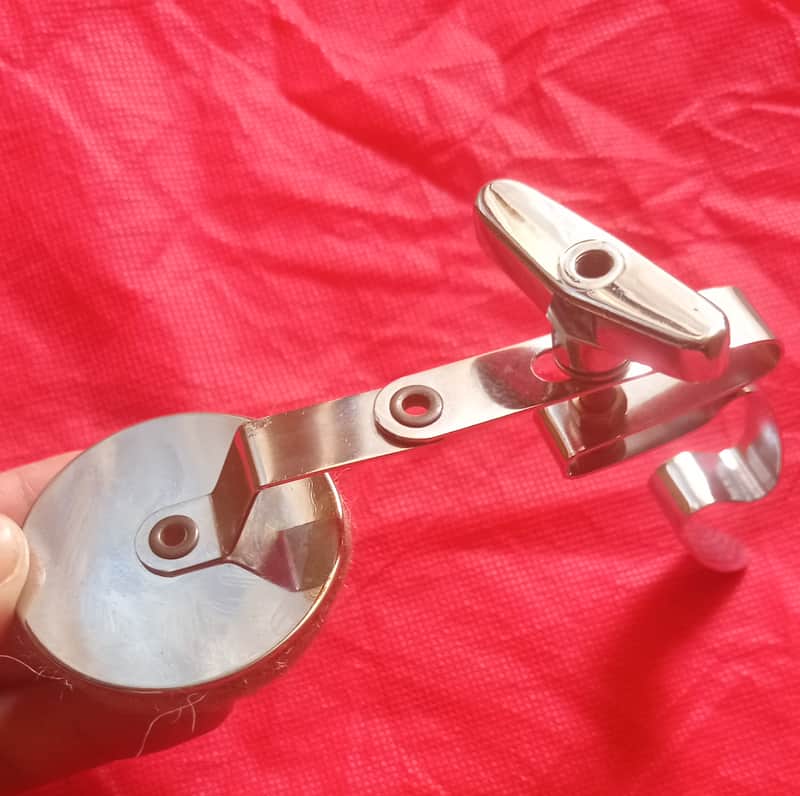 Sonor Muffler for Tom / Snare - Phonic, Lite, Hilite, Signature 1980s - Chrome image 1