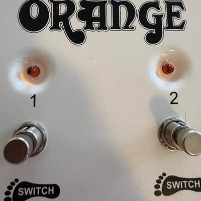Orange FS-2 2-Button Footswitch 2010s - White image 2