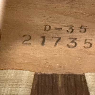 Martin D-35 1967 Dreadnought Acoustic - Natural image 7