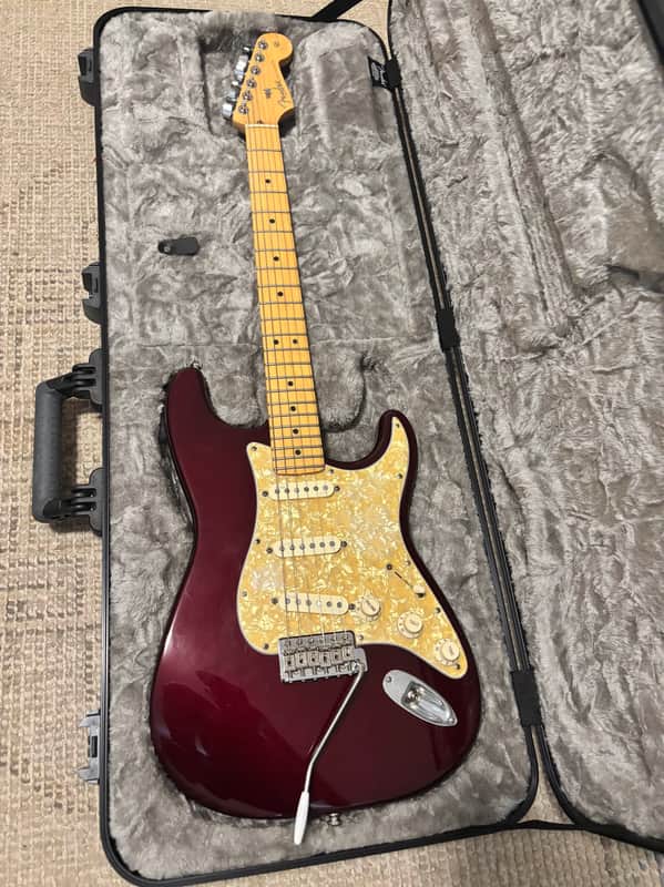 Fender American Stratocaster (Partscaster) 2000s - Bordeaux Metallic image 1