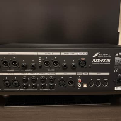 Fractal Audio Axe-FX III Mark II 2020 - Present Black image 2
