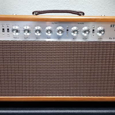 D-Tone Steel String Super 100w head - Natural Beech image 4