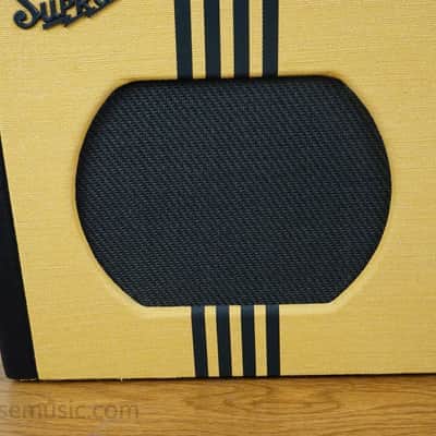 Supro 1822R Delta King 12 15-Watt 1x12" Guitar Combo 2021 - Present Tweed / Black Stripes image 5
