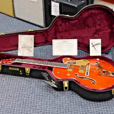 2025 Gretsch Nashville Hollowbody Electric Guitar w/ Case! Orange Stain! VERY NICE!!! image 1