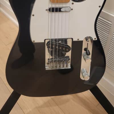 $900 Fender Standard Telecaster Electric Guitar - Black/Maple Fretboard image 2