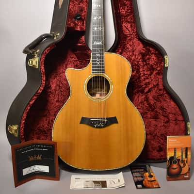 2011 Taylor 914ce DMSM-L Dave Matthews Signature Acoustic Natural Lefty Left-Handed w/OHSC image 1