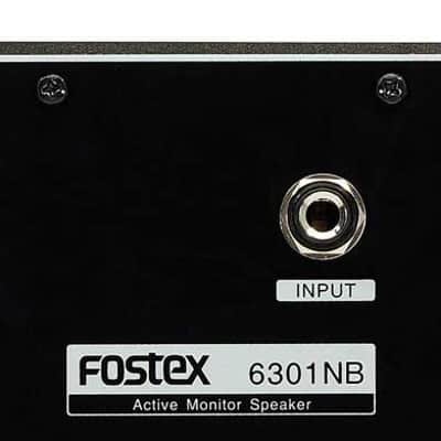 Fostex 6301NB Active Monitor Speaker – Compact Powered Studio Monitor – Model 6301NB – Black image 2