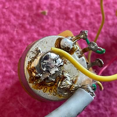 Vintage 2008 Gibson Les Paul wiring harness kill switch for les paul paf burst standard es-335 image 16