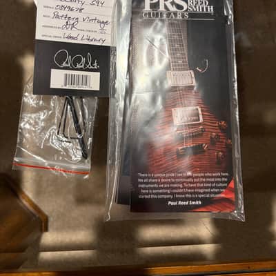 PRS McCarty 594 Wood Library Limited 2022 - Frost Blue Metallic w/Natural Back image 11
