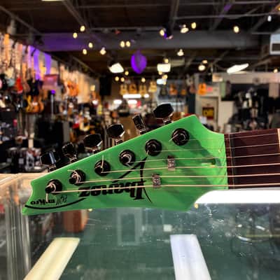Ibanez Paul Gilbert Mike - Metallic Light Green image 6