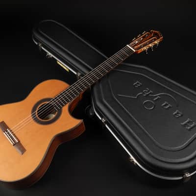 2018 Hanika Fusion PC - Natural | Made in Germany Professional Line Masterbuilt Classical Guitar Cedar Rosewood 50mm Nut Cutaway | CoA OHSC image 25