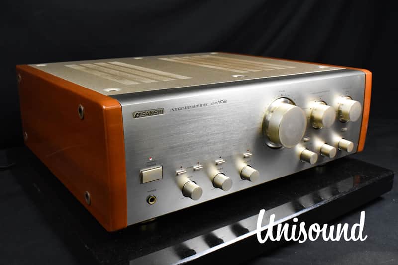 Sansui AU-α707 MR Integrated Amplifier in Very Good Condition | Reverb