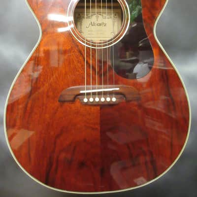 Alvarez AF-60CK Acoustic/Electric Guitar w/ Original Case image 2