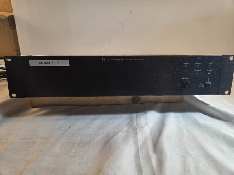 TOA 900 Series II A-906MK2 8-Channel 120W Mixer Power Amplifier image 1