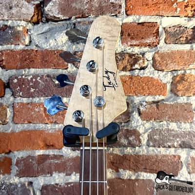 Indy Custom J-Style Electric Bass (2000s - Surf Green) image 3