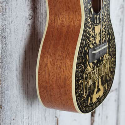 Alvarez Grateful Dead GDU26C Tattoo Limited Edition Ukulele with Gig Bag image 8