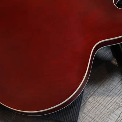 2011 Gibson ES-335 Dot Semi-Hollow Electric Guitar Satin Red + OHSC image 17