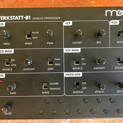Moog Werkstatt-Ø1 Analog Synthesizer Kit 2020 - Present - Black image 4