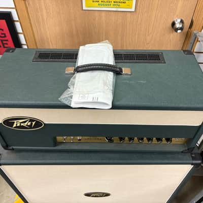 Peavey Penta 140 Watt Tube Guitar Amplifier Head and Cabinet 2000s Green image 3