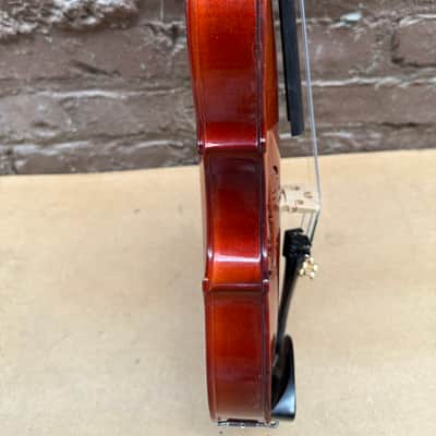Unbranded 1/2 Size Violin Made in Czech Republic w/ Bow, Case & Pirastro Gold Rosin image 12