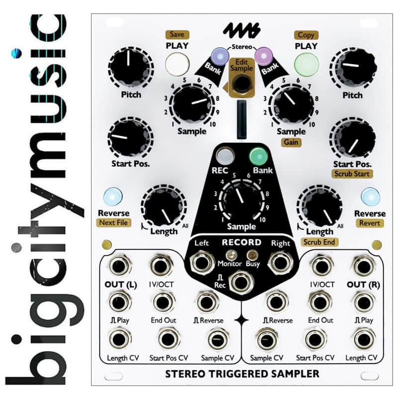 4ms Stereo Triggered Sampler STS - eurorack module image 1
