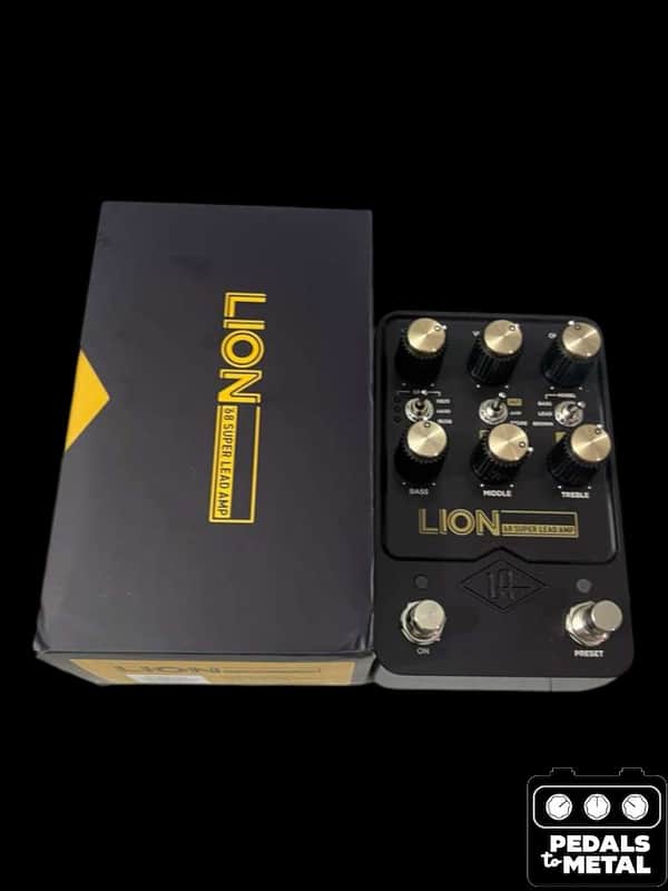 Universal Audio Lion '68 Super Lead Amp 2023 - Present - Black - X18547 image 1
