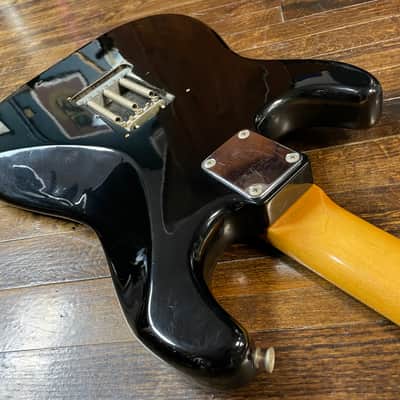 1985 Fender Japan Squier SST-30 'E' Serial Stratocaster with Rosewood Fretboard Black MIJ image 13