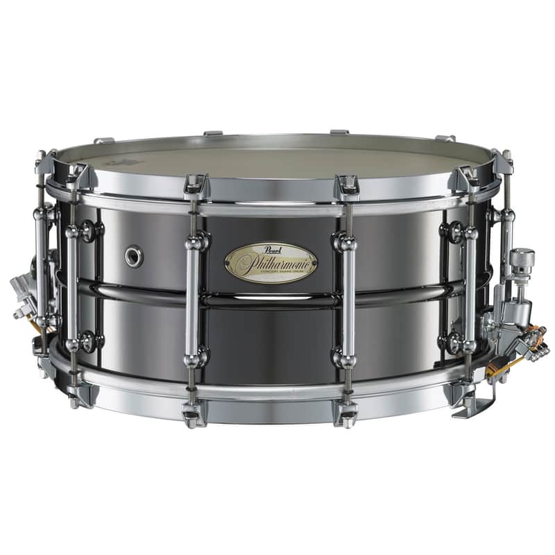 Pearl PHB-1465 Beaded Brass 6.5x14" Philharmonic Concert Snare Drum image 1