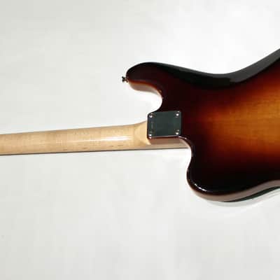 Ayers Guitar Co. Custom VI (Bass VI) 2014 Sunburst with Mono Gig Bag image 2