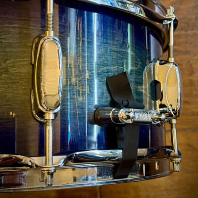 Tama 6.5x14" CLS1465 Superstar Classic Snare - Dark Indigo Burst image 6