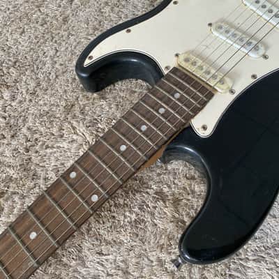 SSS Black Electric Guitar, Basswood Body, Maple Neck, Rosewood Fingerboard image 8