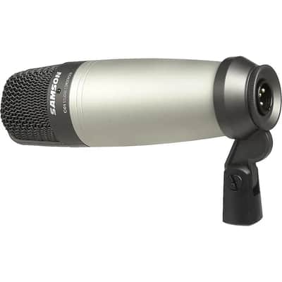 Mint Samson C01 Large Diaphragm Cardioid Condenser Microphone - Silver image 4
