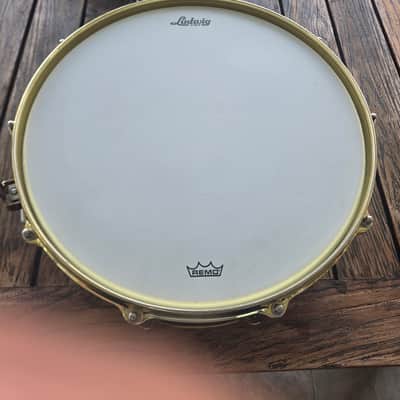 Ludwig Black Beauty. Early 20's - Brass on Brass image 6