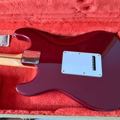 Fender USA Stratocaster Yngwie Malmsteen Signature 1990 Old Candy Apple Color image 8