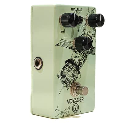 2016 Walrus Audio Voyager V1 Preamp / Overdrive Pedal – Original Version – Box & Sticker image 4