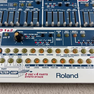 Roland SH-32 Desktop Synthesizer Module 2002 - 2004 - White image 4