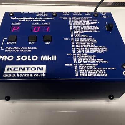 Kenton Pro Solo mk2 - Blue Midi CV converter image 1